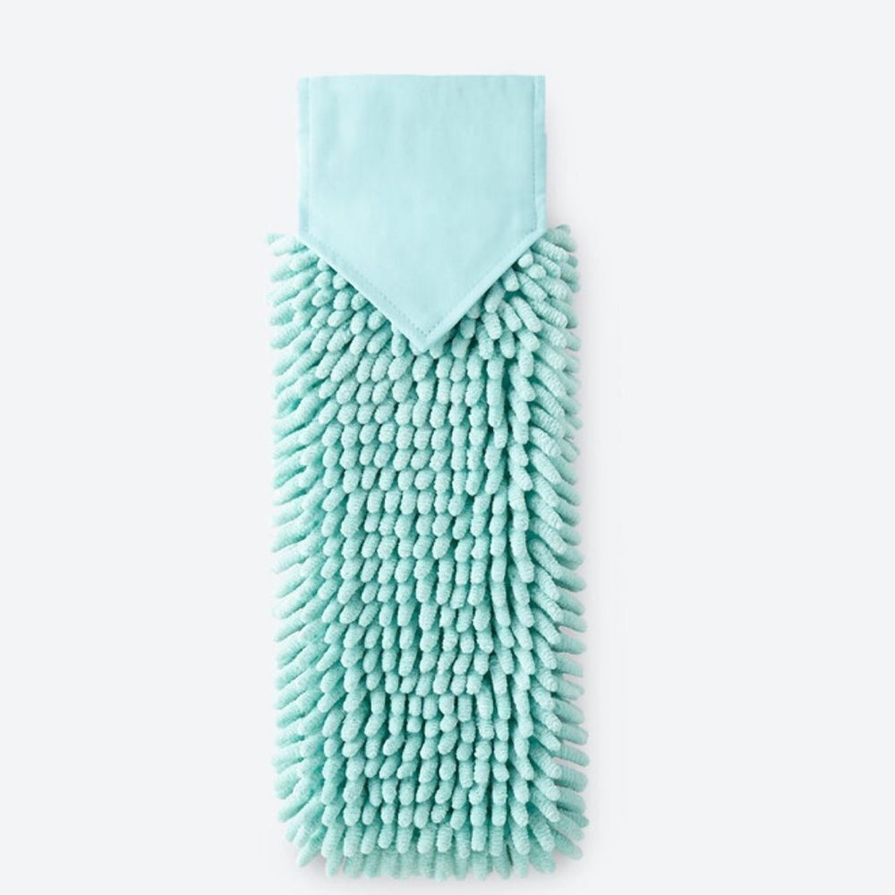 Norwex Chenille Sea Mist Hand Towel NWOT